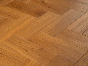 View of Spacia Traditional Oak in Large Parquet luxury vinyl tile by Amtico