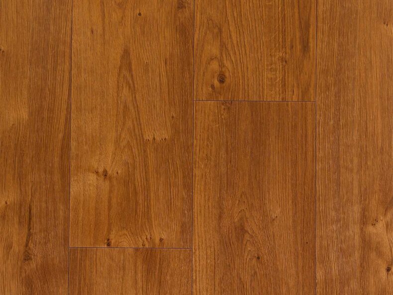 View of Spacia Royal Oak in Large Parquet luxury vinyl tile by Amtico