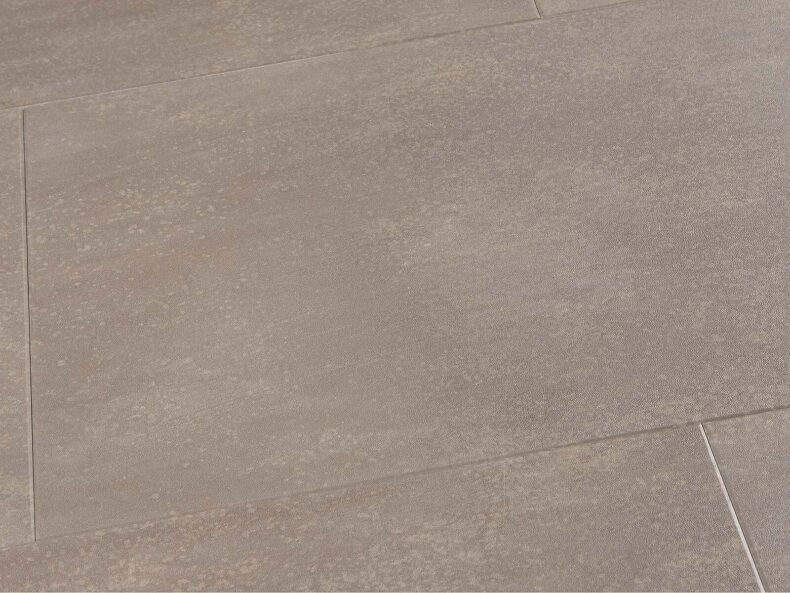 View of Spacia Metropolis Smoke Large Square luxury vinyl tile by Amtico