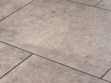 View of Spacia Century Concrete Large Rectangle luxury vinyl tile by Amtico