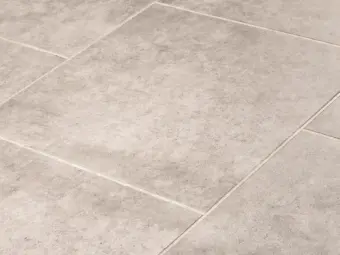 View of Spacia Plaza Concrete Large Square luxury vinyl tile by Amtico