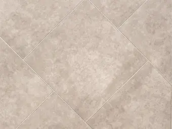 View of Spacia Plaza Concrete Small Square luxury vinyl tile by Amtico