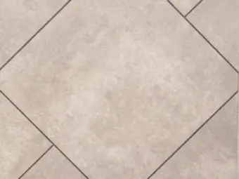 View of Spacia Monument Concrete Large Square luxury vinyl tile by Amtico
