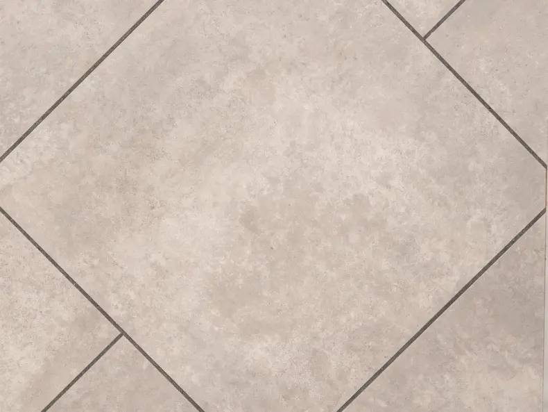 View of Spacia Monument Concrete Large Rectangle luxury vinyl tile by Amtico