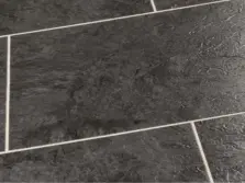 View of Spacia Monmouth Slate Small Square luxury vinyl tile by Amtico