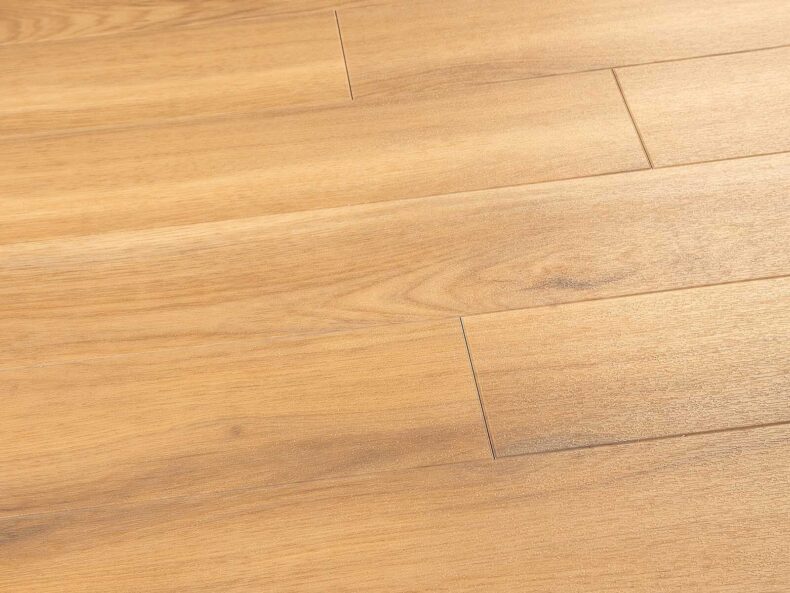 View of Spacia Eden Oak Narrow Plank luxury vinyl tile by Amtico