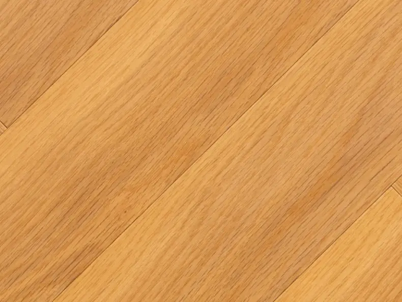 View of Spacia Honey Oak Narrow Plank luxury vinyl tile by Amtico