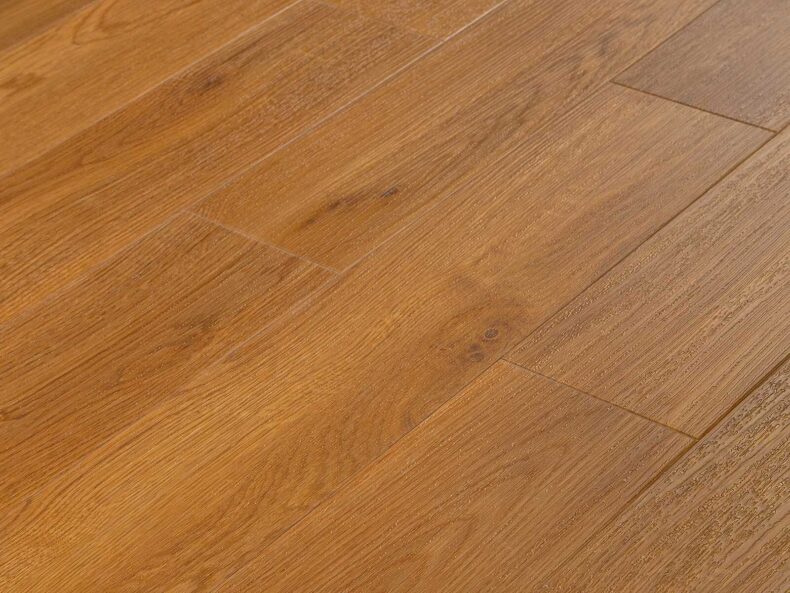 View of Spacia Traditional Oak Wide Plank luxury vinyl tile by Amtico