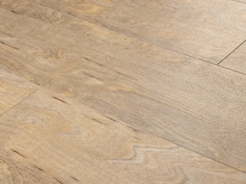 View of Spacia Bleached Elm Wide Plank luxury vinyl tile by Amtico