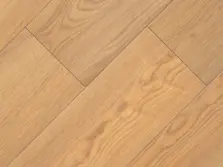View of Spacia Pale Ash Narrow Plank luxury vinyl tile by Amtico