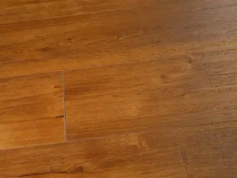 View of Spacia Royal Oak Narrow Plank luxury vinyl tile by Amtico