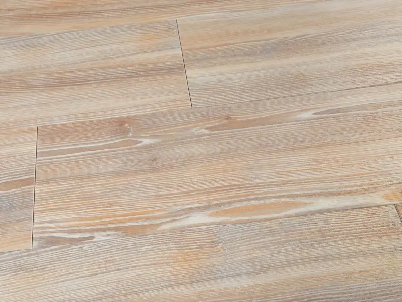 View of Spacia Worn Ash Wide Plank luxury vinyl tile by Amtico