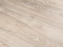 View of Spacia White Ash Narrow Plank luxury vinyl tile by Amtico