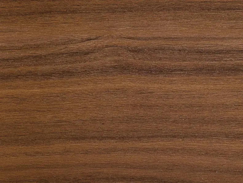 View of Spacia Exotic Walnut Wide Plank luxury vinyl tile by Amtico