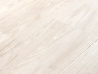 View of Spacia White Oak Narrow Plank luxury vinyl tile by Amtico