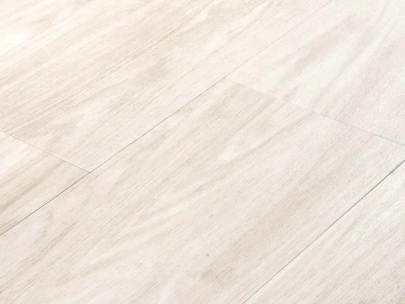 View of Spacia White Oak Narrow Plank luxury vinyl tile by Amtico
