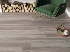 View of Spacia Urban Salvaged Timber Wide Plank luxury vinyl tile by Amtico