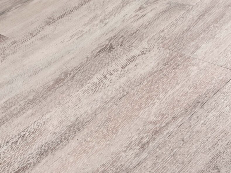 View of Spacia Urban Salvaged Timber Wide Plank luxury vinyl tile by Amtico