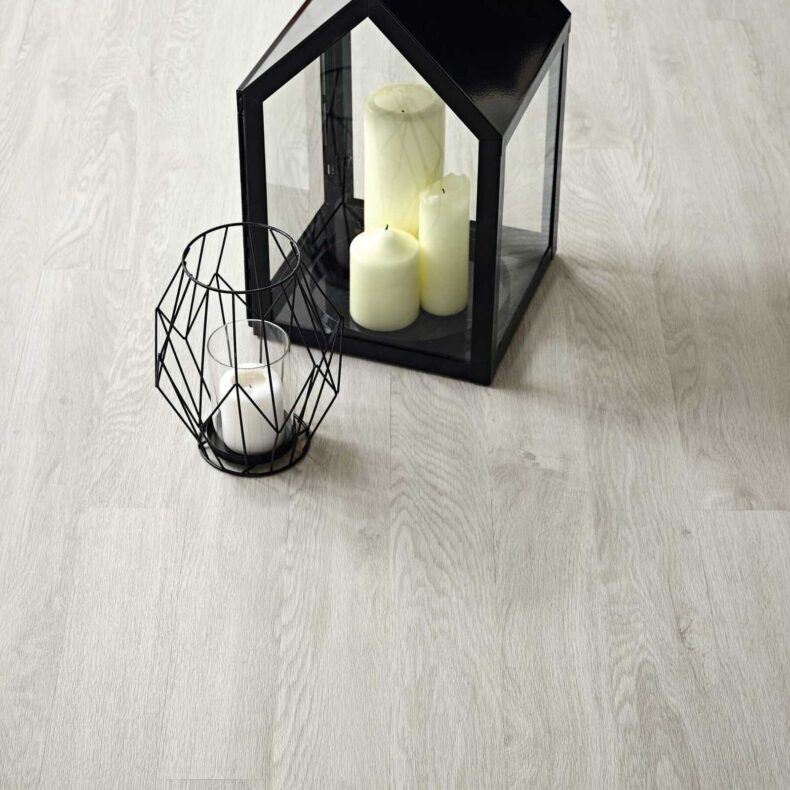 View of Bianco Oak 2241 luxury vinyl tile by Camaro