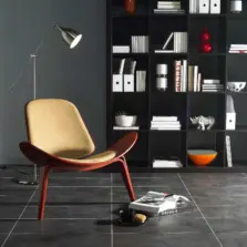 View of Atlantic Slate 2339 luxury vinyl tile by Camaro