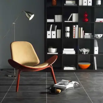 View of Atlantic Slate 2339 luxury vinyl tile by Camaro