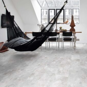 View of Arctic Slate 2341 luxury vinyl tile by Camaro