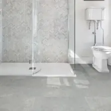 View of Tribeca Cement 2348 luxury vinyl tile by Camaro