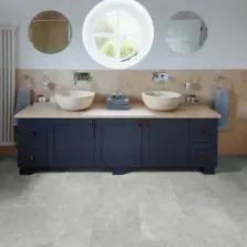View of Tribeca Cement 2348 luxury vinyl tile by Camaro