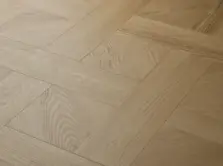 View of Sandy Oak (Basketweave) luxury vinyl tile by Elements Inspirations