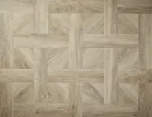 View of Limed Oak (Basketweave) luxury vinyl tile by Elements Inspirations