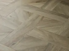 View of Dove Oak (Basketweave) luxury vinyl tile by Elements Inspirations