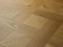 View of Natural Oak (Basketweave) luxury vinyl tile by Elements Inspirations
