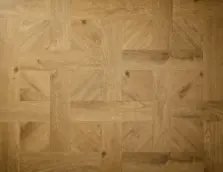 View of Barn Oak (Basketweave) luxury vinyl tile by Elements Inspirations