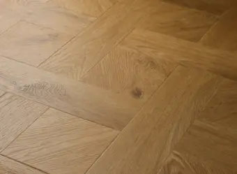 View of Barn Oak (Basketweave) luxury vinyl tile by Elements Inspirations