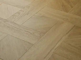 View of Classic Oak (Basketweave) luxury vinyl tile by Elements Inspirations