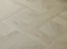 View of White Ash (Basketweave) luxury vinyl tile by Elements Inspirations