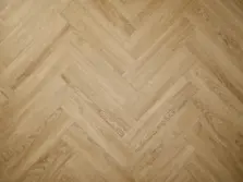 View of Sandy Oak (Herringbone) luxury vinyl tile by Elements Inspirations