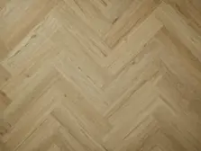 View of Classic Oak (Herringbone) luxury vinyl tile by Elements Inspirations