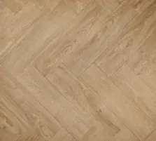 View of Holm Oak (Herringbone) luxury vinyl tile by Elements Inspirations