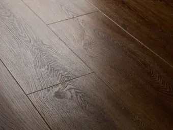 View of Espresso (Plank) luxury vinyl tile by Elements Inspirations