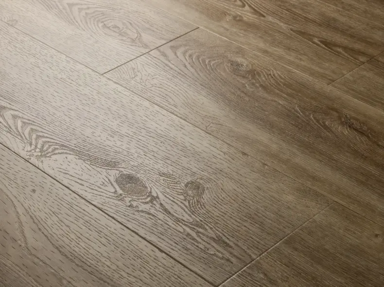 View of Limed Oak (Plank) luxury vinyl tile by Elements Inspirations