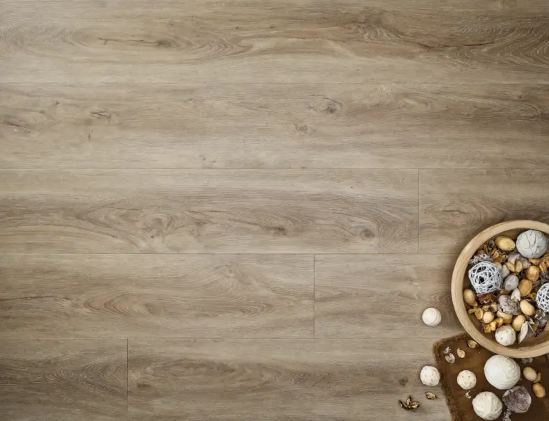 View of Limed Oak (Plank) luxury vinyl tile by Elements Inspirations