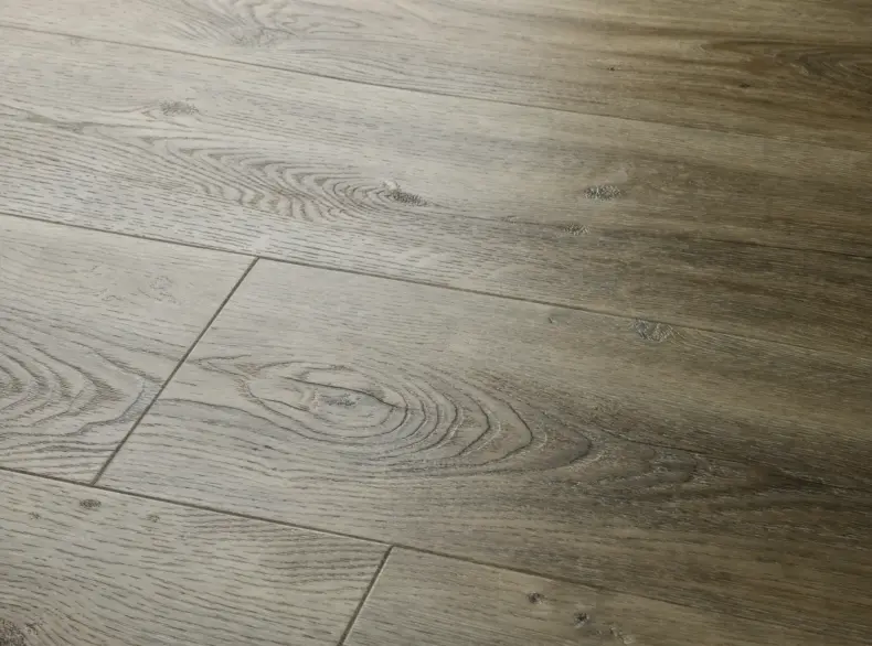 View of Dove Oak (Plank) luxury vinyl tile by Elements Inspirations