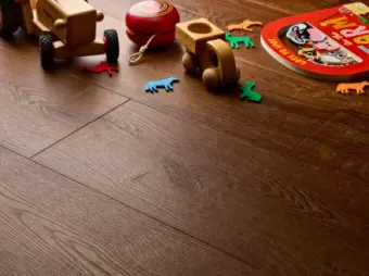 View of Royal Oak (Plank) luxury vinyl tile by Elements Inspirations