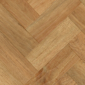 View of AP01 Blond Oak Parquet luxury vinyl tile by Karndean