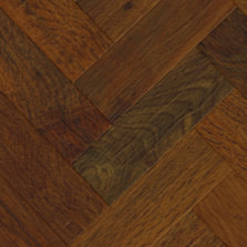 View of AP02 Dawn Oak Parquet luxury vinyl tile by Karndean