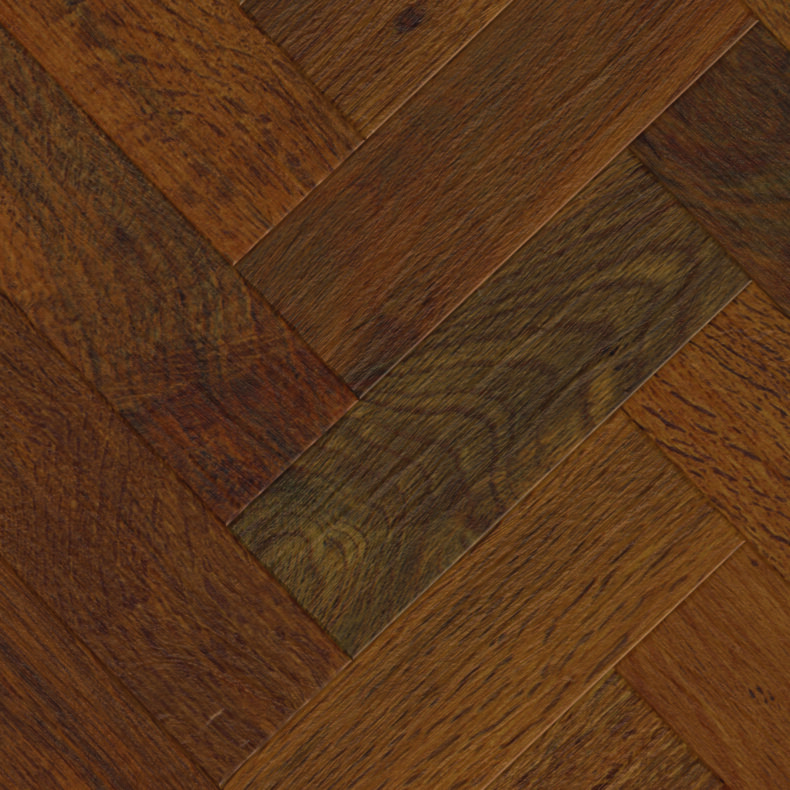 View of AP02 Dawn Oak Parquet luxury vinyl tile by Karndean