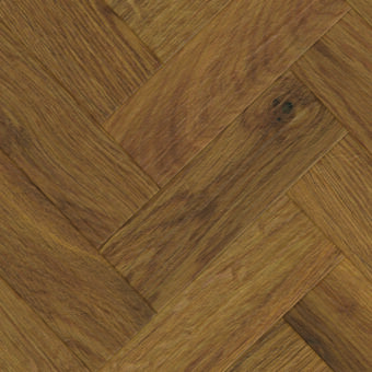 View of AP06 Morning Oak Parquet luxury vinyl tile by Karndean