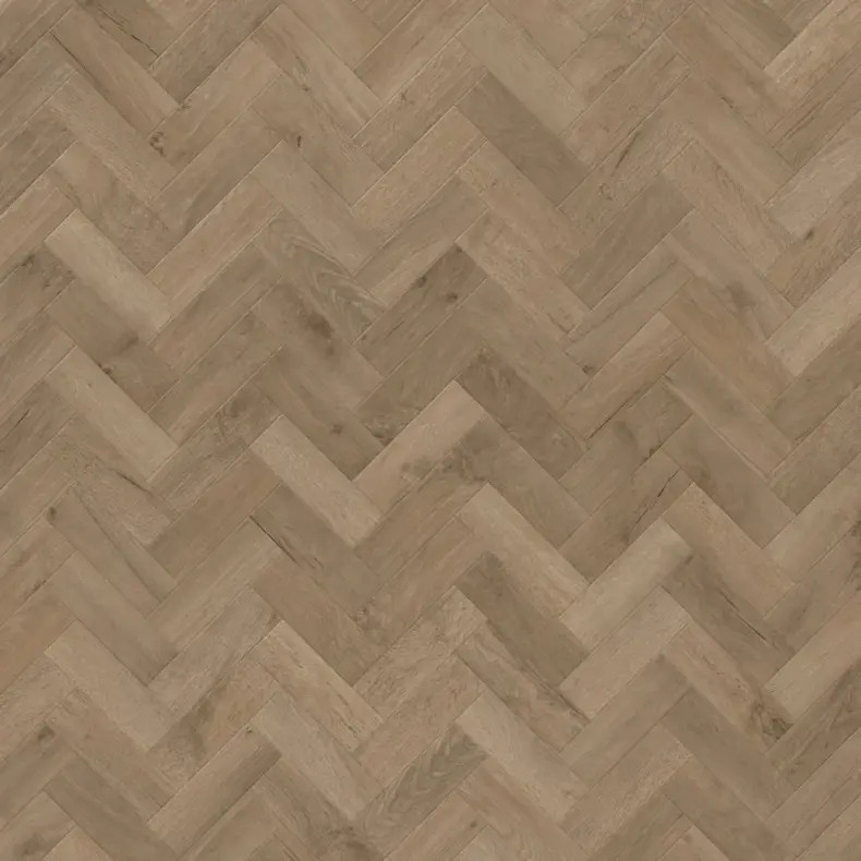 View of AP08 Salon Oak Parquet luxury vinyl tile by Karndean