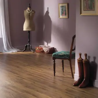 View of HC02 Morning Oak luxury vinyl tile by Karndean